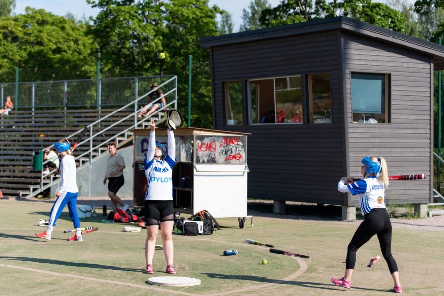 Roihuttaret harjoituksissa kesällä 2021